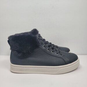 Koolaburra by UGG Sundell Fuzz Chukka Women's Black Boots S/N 1132851 US Size 8